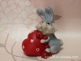 特價(jià)庫(kù)存樹(shù)脂工藝品禮品兔子儲(chǔ)錢(qián)罐 泉州樹(shù)脂工藝品公司的精選推薦